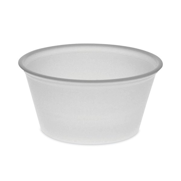 Pactiv Plastic Soufflé/Portion Cups, 2oz, Translucent, PK2400 YS200